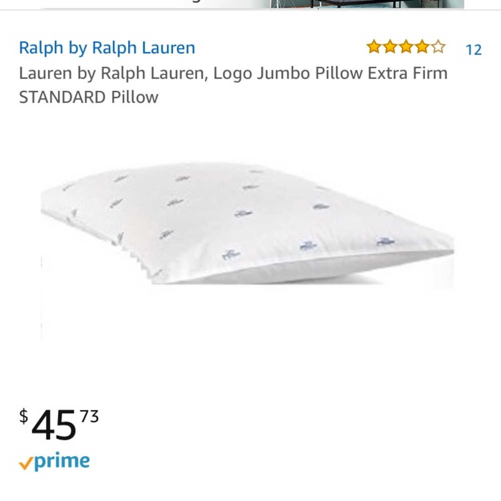 Lauren Ralph Lauren synthetic fiberfill pillow - Picture 3 of 4